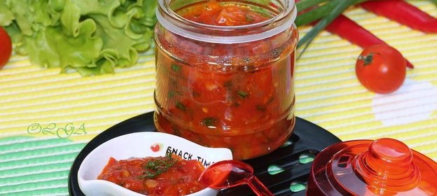 Чесночно - томатный чатни