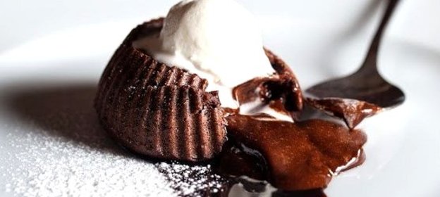 Шоколадный фондан с крахмалом