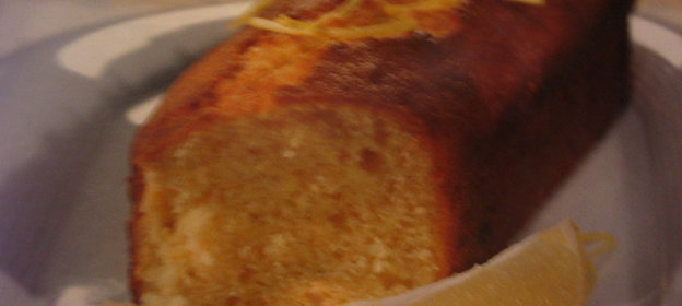 Лимонный кекс