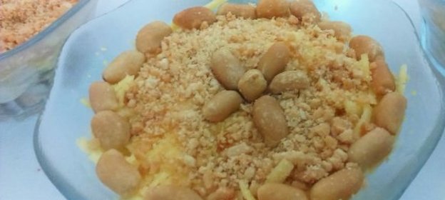 Кисло-сладкий соус с орехами