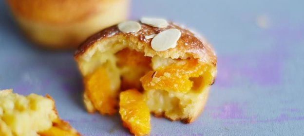 Мандариново- миндальные кексы