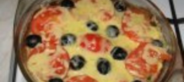 Запеканка из куриного фарша Солнышко