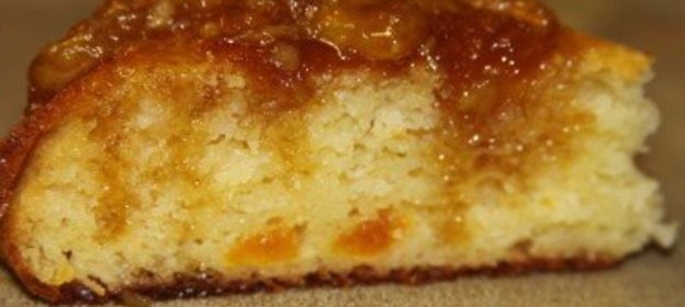 Кекс - Весенний с курагой и творогом