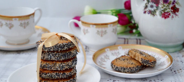 Гречневое печенье с маком