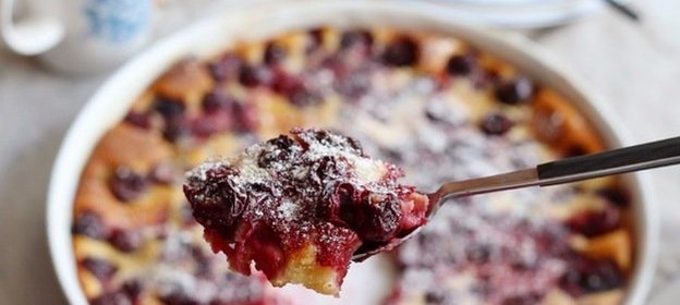 Запеканка с ягодами