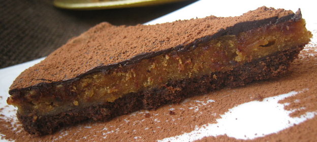 Шоколадно-арахисовый торт (Chocolate Peanut Slice) - для Тасиной мамы!