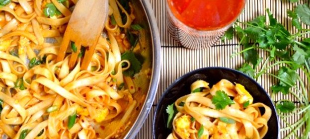 Лапша под соусом