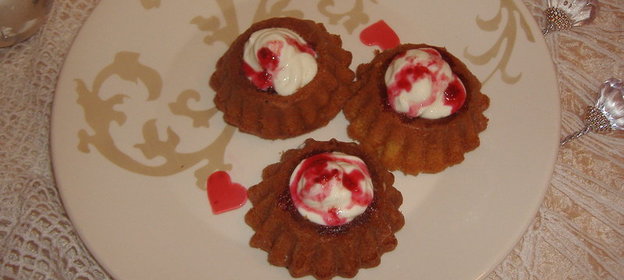 Вишнёвые кексы-пирожные!!!