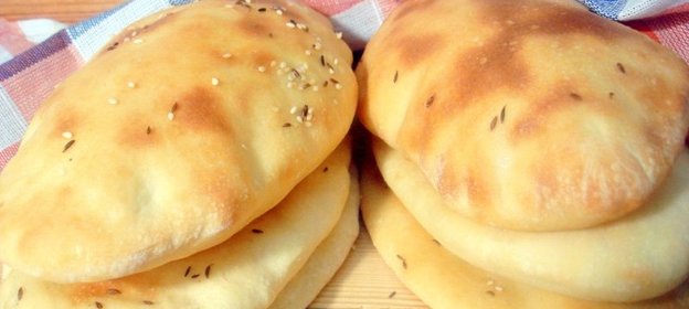 Индийские хлебные лепёшки Наан