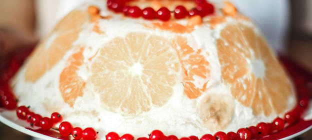 Десерт «Фруктовый каприз»