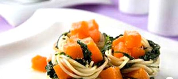 Спагетти с тыквой