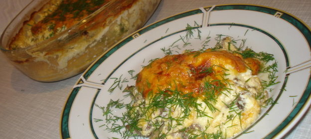 Запеканка из печени Замечательная