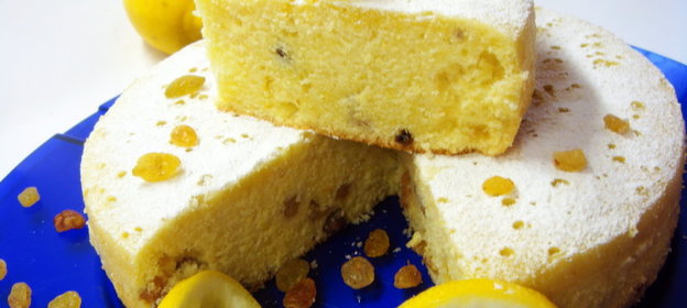 Лимонный кекс