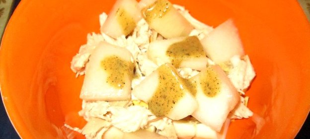 Салат с дыней