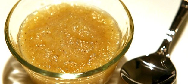 Соус из яблочного пюре