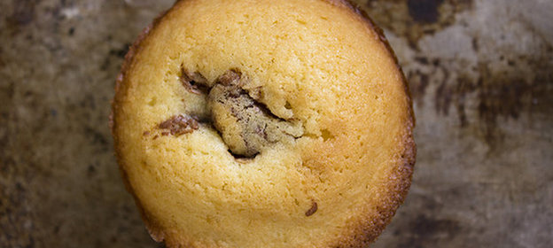 Кексы с нутеллой