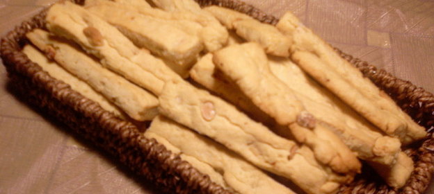 Печенье с солёным арахисом