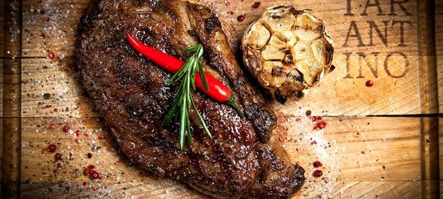 Стейк Нью-Йорк от ресторана «Тарантино»