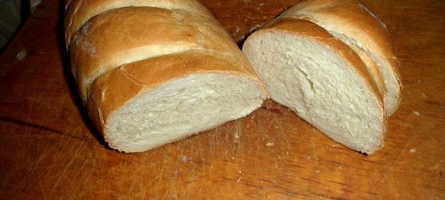 Батон на кефире