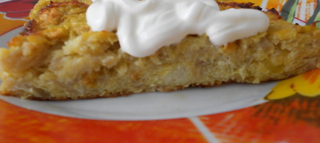 Тыквенно-яблочная запеканка