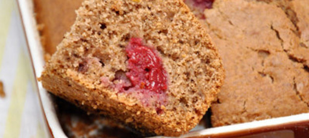 Гречневые кексы с ягодами