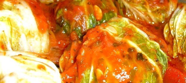 Голубцы с пекинской капустой для лентяев