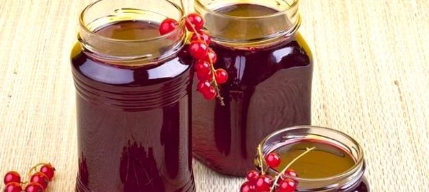 Сироп из красной смородины