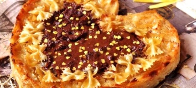 Пасха из макарон