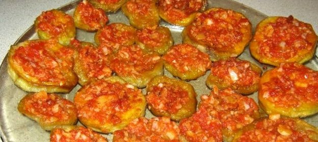 Баклажаны жареные с уксусом