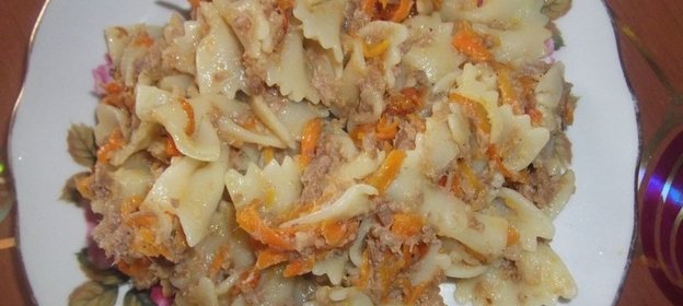 Вкусные макароны по-флотски