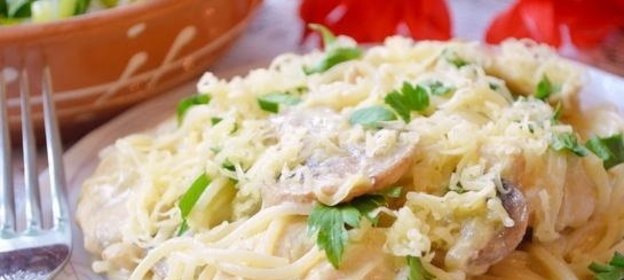 Соус для спагетти с курицей