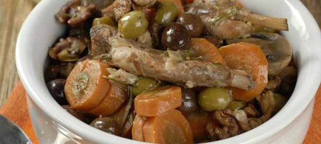 Кролик в горчичном соусе