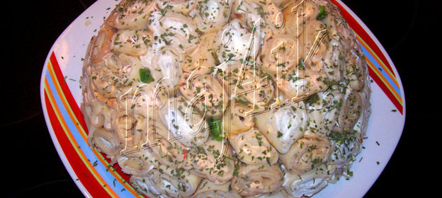 фрукты с соусом Сабайон