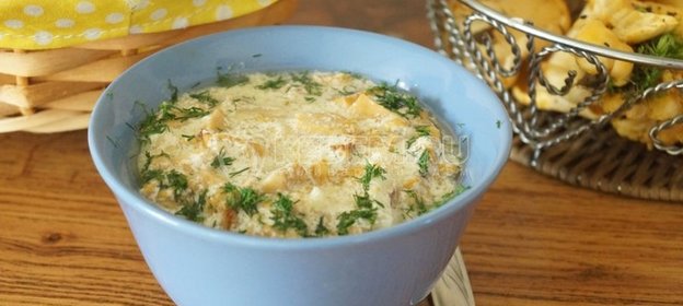 Соус из лисичек