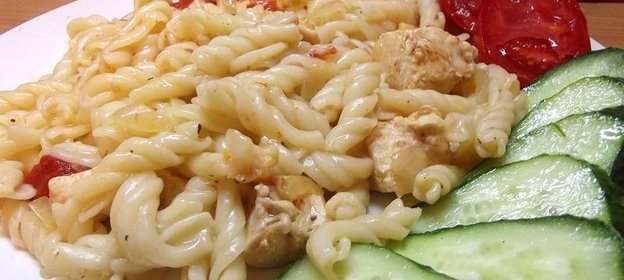 Паста с овощами