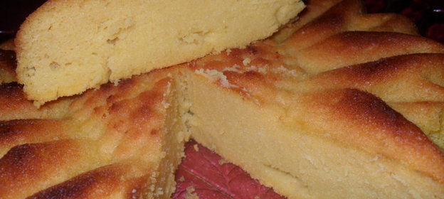 Бразильский кукурузный кекс Bolo de fubá