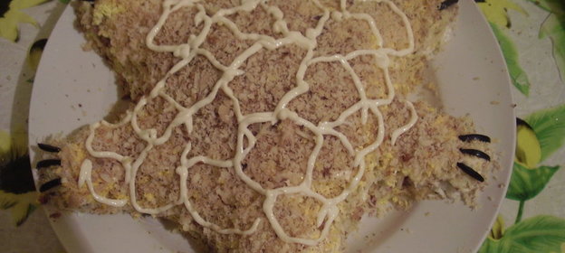 салат черепаха