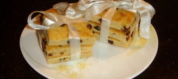 Печенье с изюмом и грецкими орехами