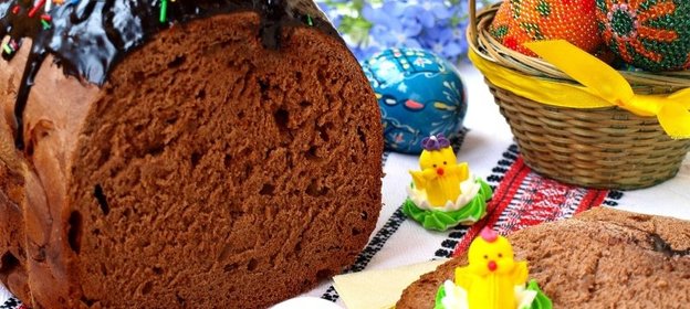 Шоколадный сладкий хлеб в хлебопечке