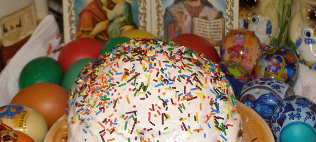 Пасхальный кекс-очень быстро и вкусно!Для тех у кого мало времени для приготовления Паски)