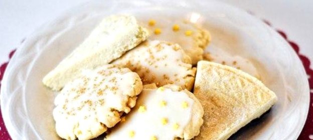 Масляное печенье с глазурью