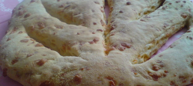 Хлеб „Фугасс с сыром