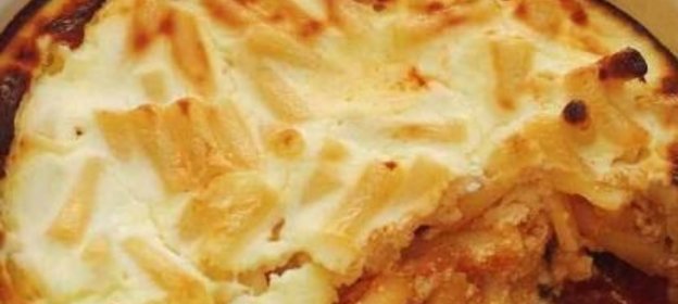 Макароны, запеченные с мясом в духовке