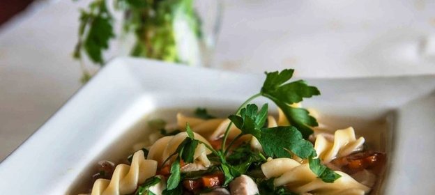 Паста с куриной грудкой