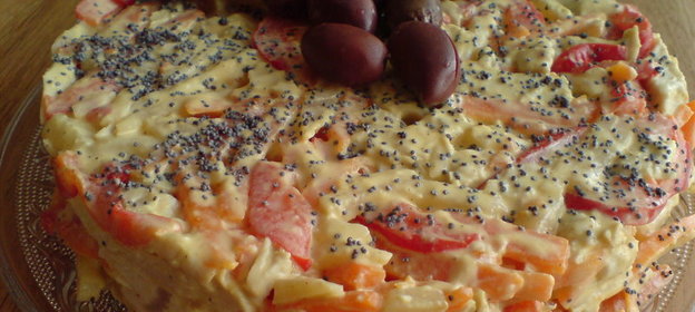 Капризный салат //Insalata capricciosa