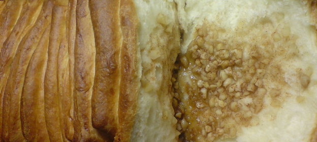 Сладкий хлеб Коричная гармошка