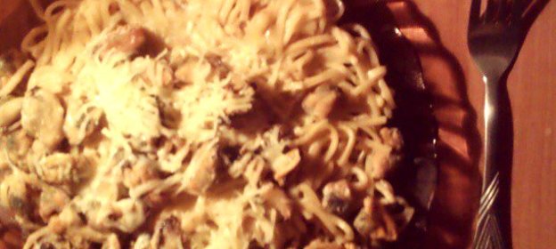 Паста с морскими гадами
