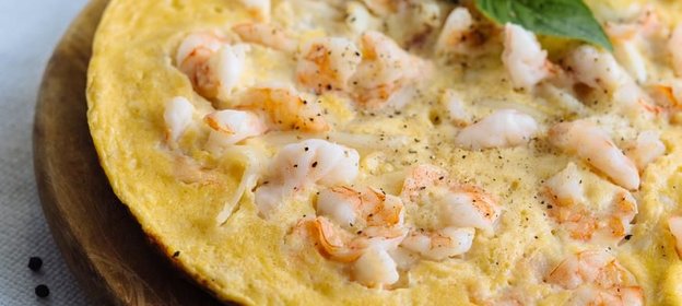 Пицца с морепродуктами по-корейски