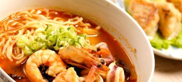 Яки удон (лапша с морепродуктами по‑японски)