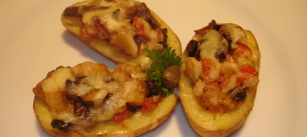 Макароны с мясом